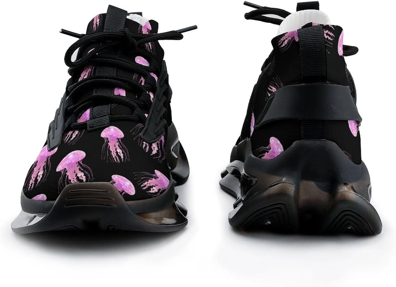A Glowing Jellyfish Men's Running Shoes Lightweight Walking Shoe Breathable Sneaker