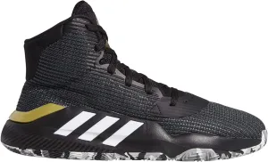 adidas Pro Bounce 2019 Shoe - Men's Basketball Core Black/White/Grey