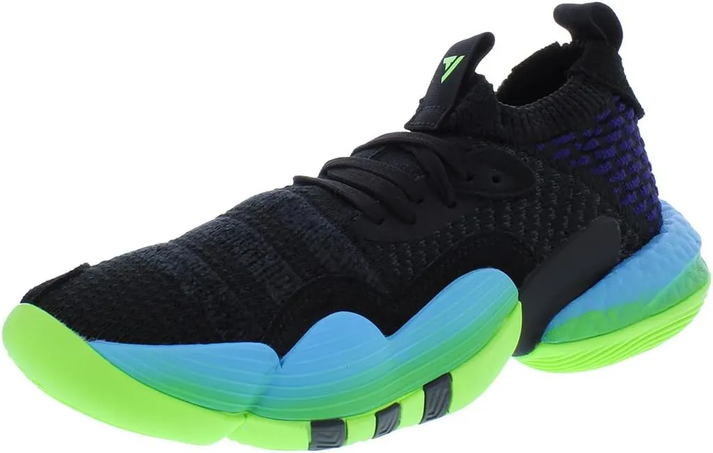Adidas Trae Young 2 GS Boys Shoes Size 5, Color: Black/Blue