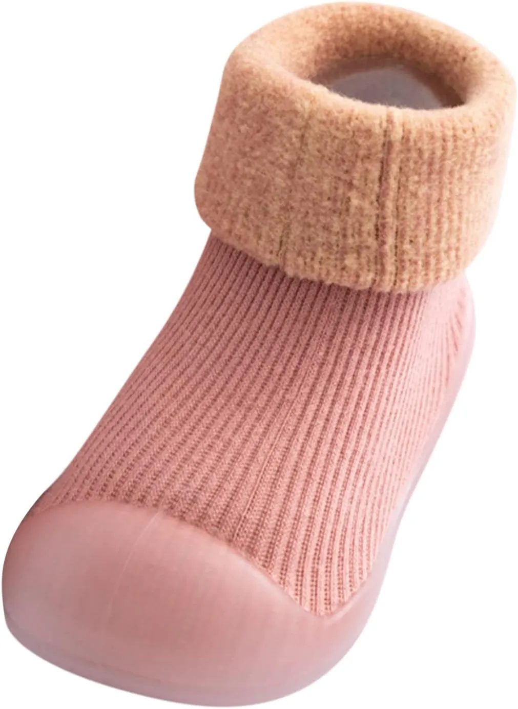 Baby Sock Shoes,Baby Boys Girls Slipper Soft Rubber Socks Shoes Sole Solid Toddler Kids Knit Stocking Warm Baby Shoes