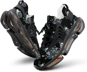 Beauty Peacock Men's Running Shoes Lightweight Walking Shoe Breathable Sneaker