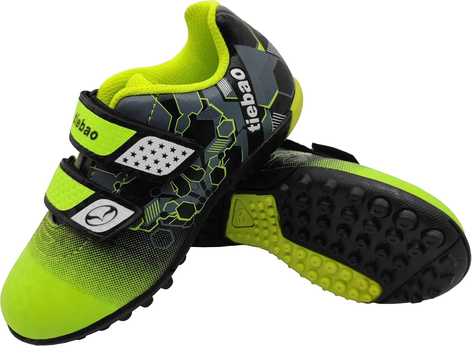 Boys' Girls' Soccer Cleats Shoes Firm Ground Turf Shoes Outdoor Sports Football Shoes (Toddler/Little Kid)