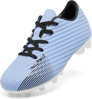 Boys Girls Soccer Cleats Youth Firm Groud Soccer Shoes Athletic Outdoor Training Football Cleats for Little/Big Kids