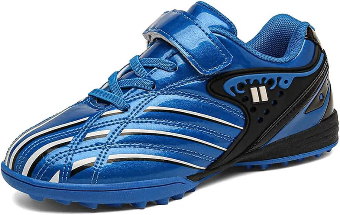 Boys Kids Youth Soccer Cleats Anti-Slip Football Boot Artificial Ground Soccer Shoes
