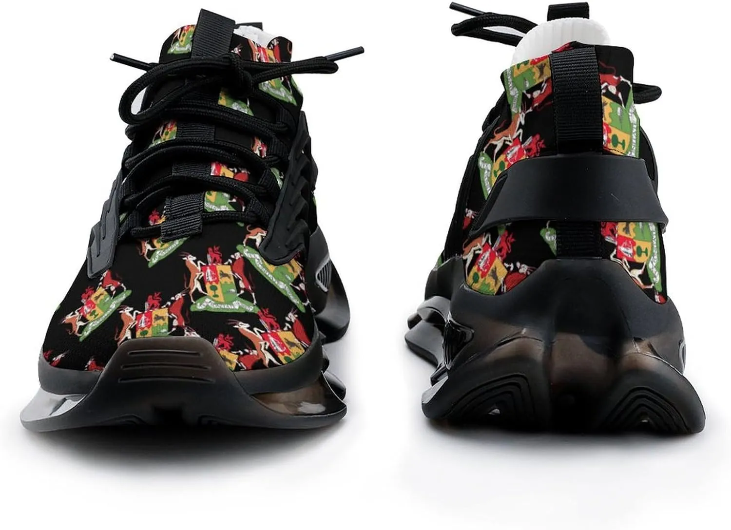 Coat of Arms of South Africa Men's Running Shoes Lightweight Walking Shoe Breathable Sneaker