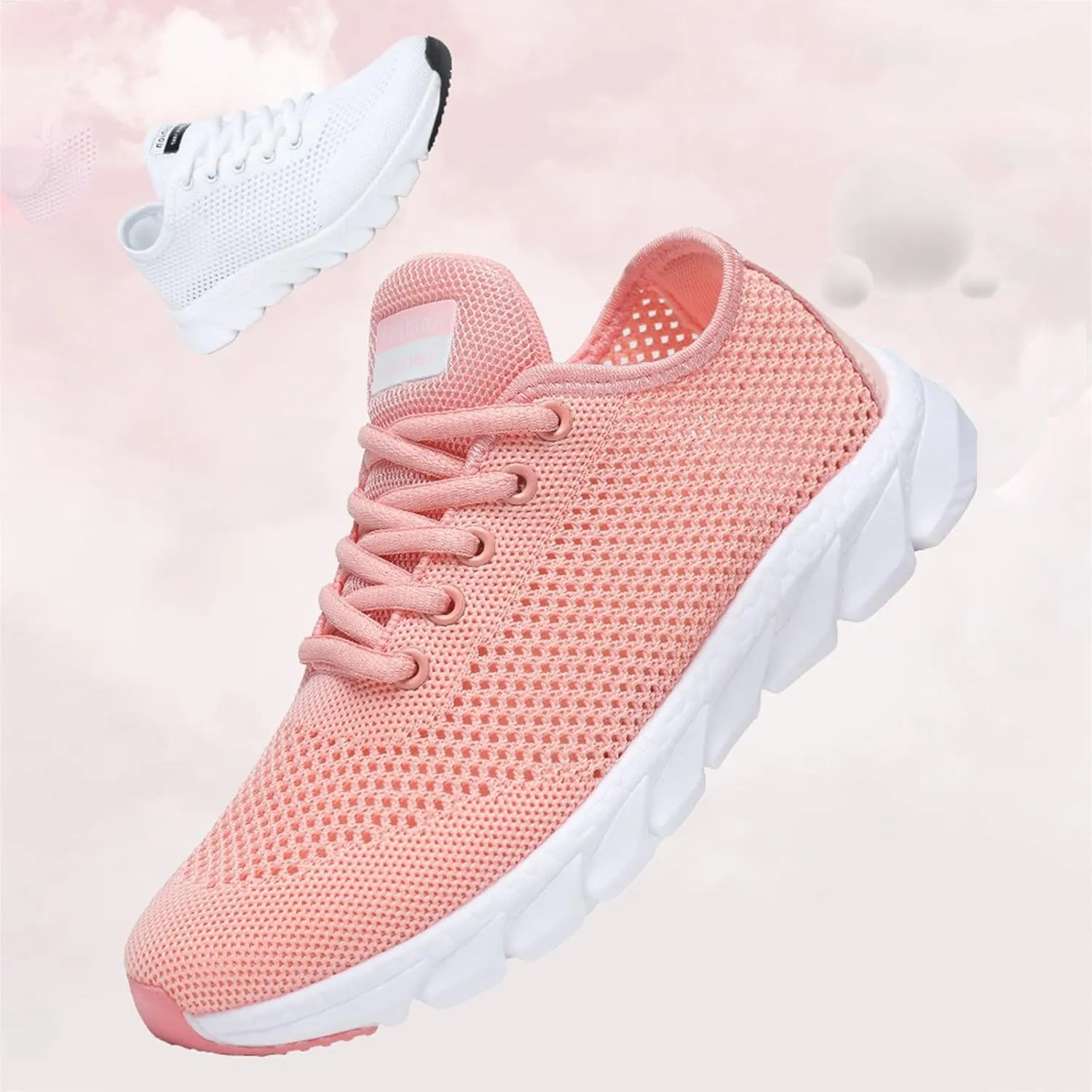 Cushion Comfortable Running Tennis Shoes for Women Sports Workout Gym Shoes for Running Standing All Day Shoe