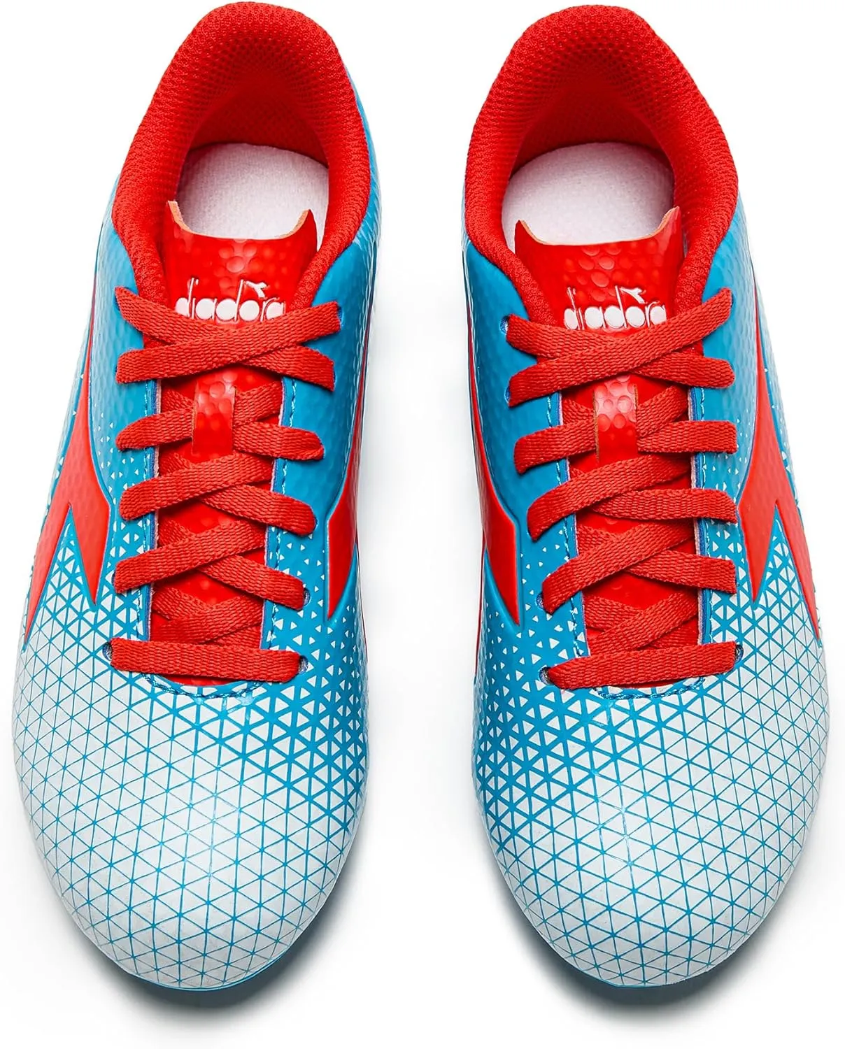 Diadora Cattura Youth Firm Ground Soccer Cleats, Little/Big Kid Sizing, Perfected for Natural and Artificial Playing Surfaces