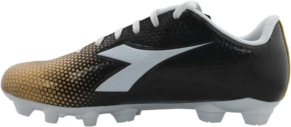 Diadora Cattura Youth Firm Ground Soccer Cleats, Little/Big Kid Sizing, Perfected for Natural and Artificial Playing Surfaces