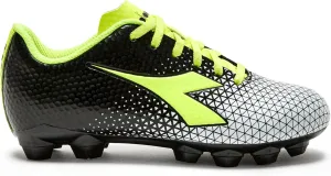 Diadora Cattura Youth Firm Ground Soccer Cleats, Little/Big Kid Sizing, Perfected for Natural and Artificial Playing Surfaces