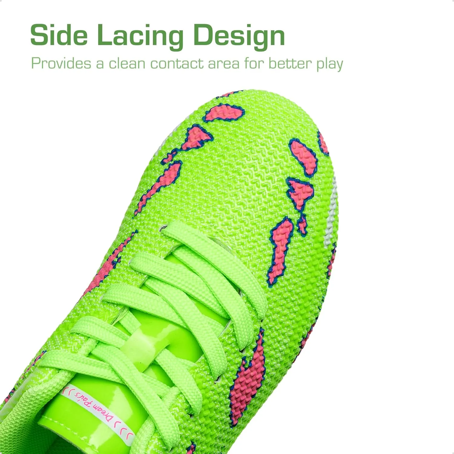 DREAM PAIRS Boys Girls Soccer Cleats Kids Football Shoes for Little/Big Kid