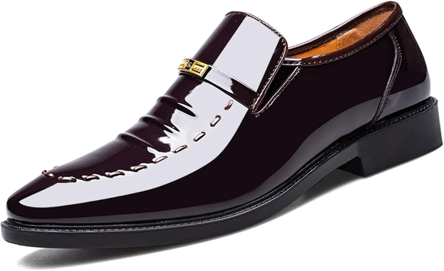 Dress Shoes for Men Men's Breathable Casual Leather Shoes for All-Day Comfort and Style