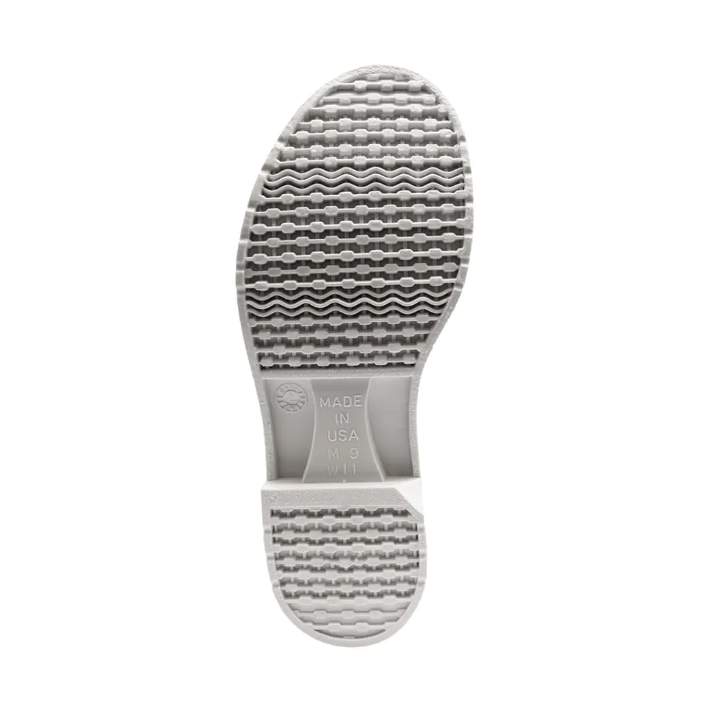 DUNLOP Protective Footwear, Steel Toe White Safety Lock, 100% Waterproof PVC, Lightweight and Durable Protective Footwear, Slip-Resistant, 8101200.09, Size 9 US