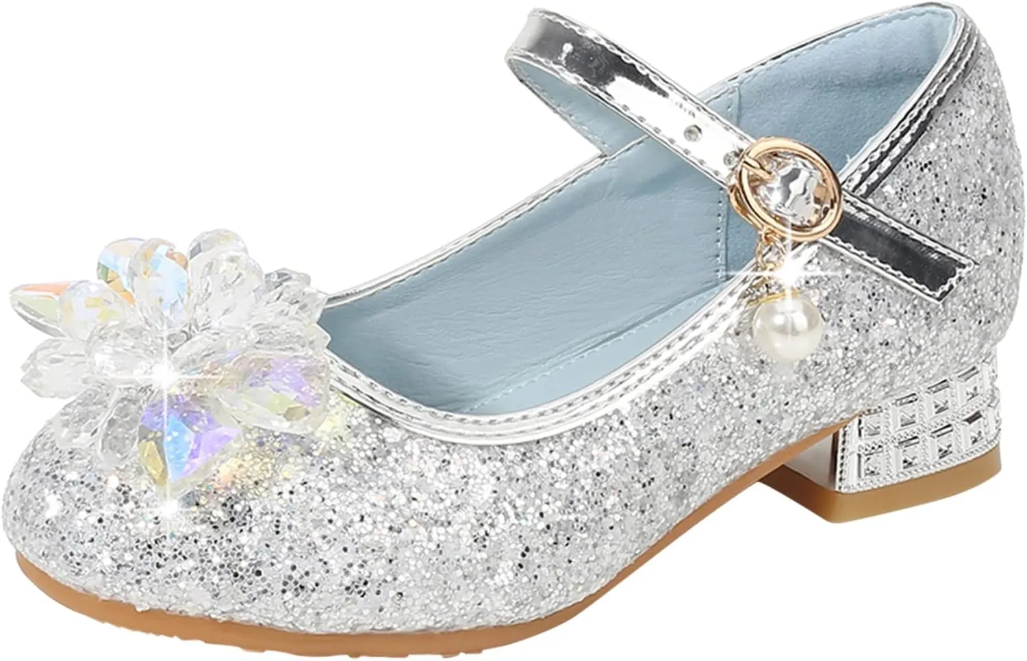 Girls Flip Flops Size 10 Toddler Toddler Little Kid Girls Dress Pumps Glitter Sequins Cute House Shoes Girls