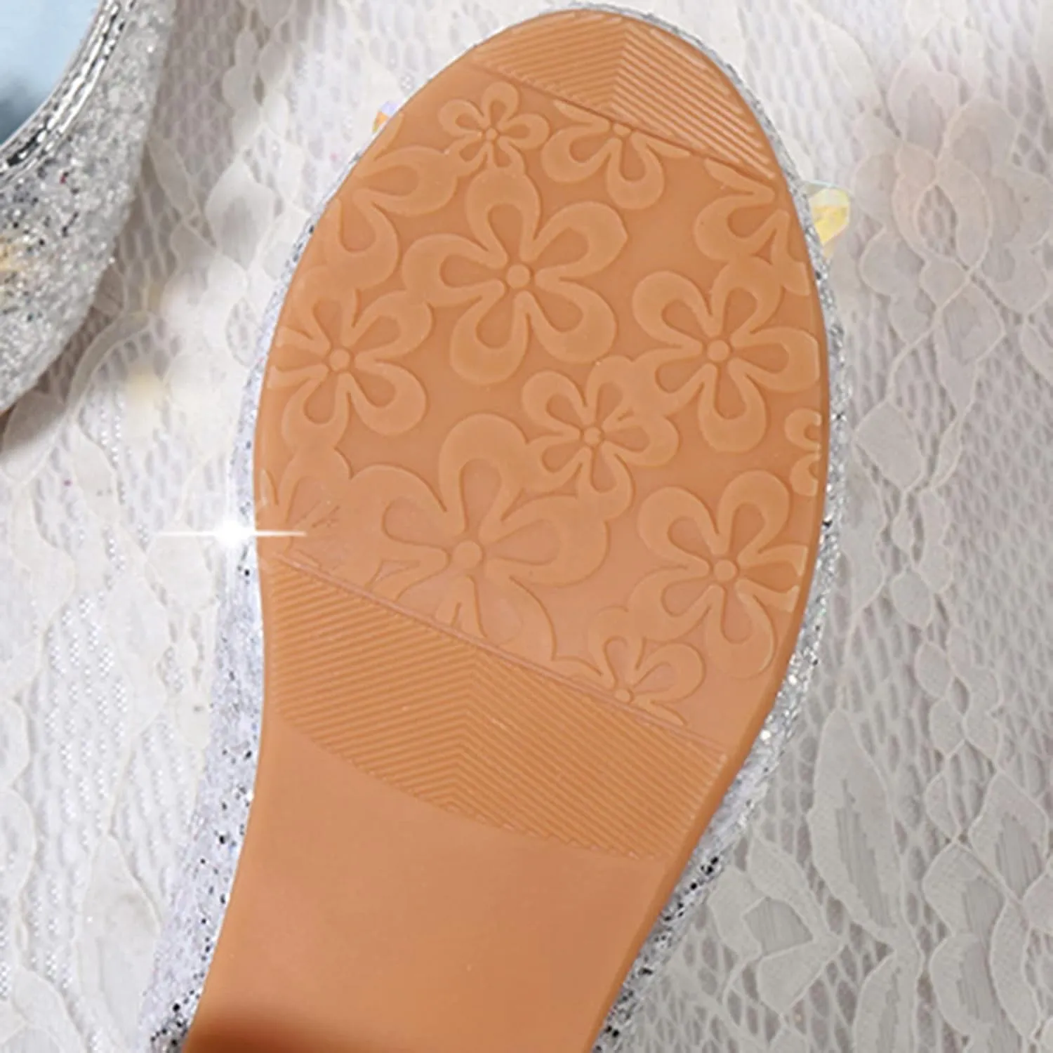 Girls Flip Flops Size 10 Toddler Toddler Little Kid Girls Dress Pumps Glitter Sequins Cute House Shoes Girls