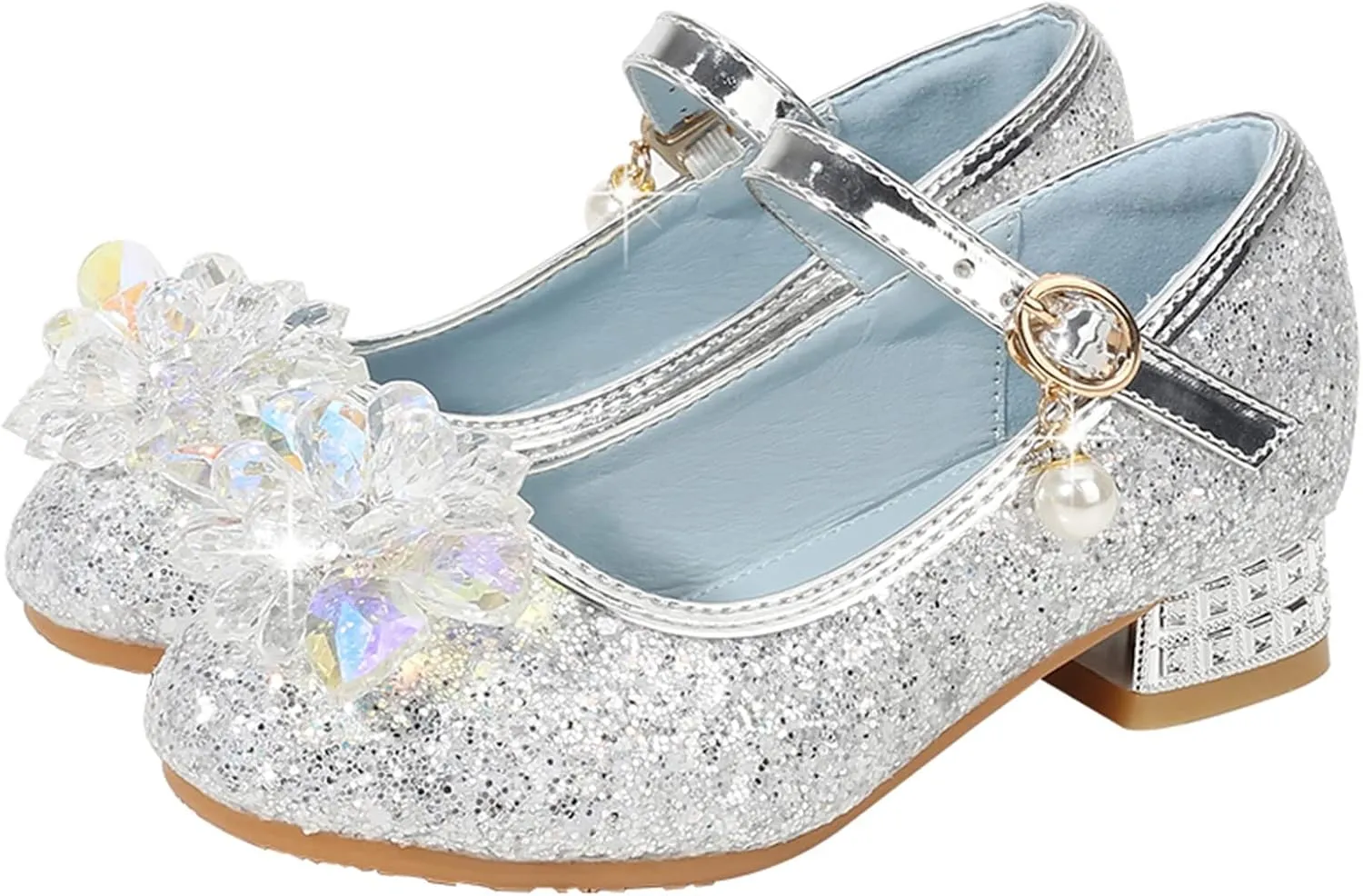 Girls Flip Flops Size 10 Toddler Toddler Little Kid Girls Dress Pumps Glitter Sequins Cute House Shoes Girls