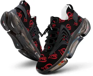 Heart Art Love Men's Running Shoes Lightweight Walking Shoe Breathable Sneaker