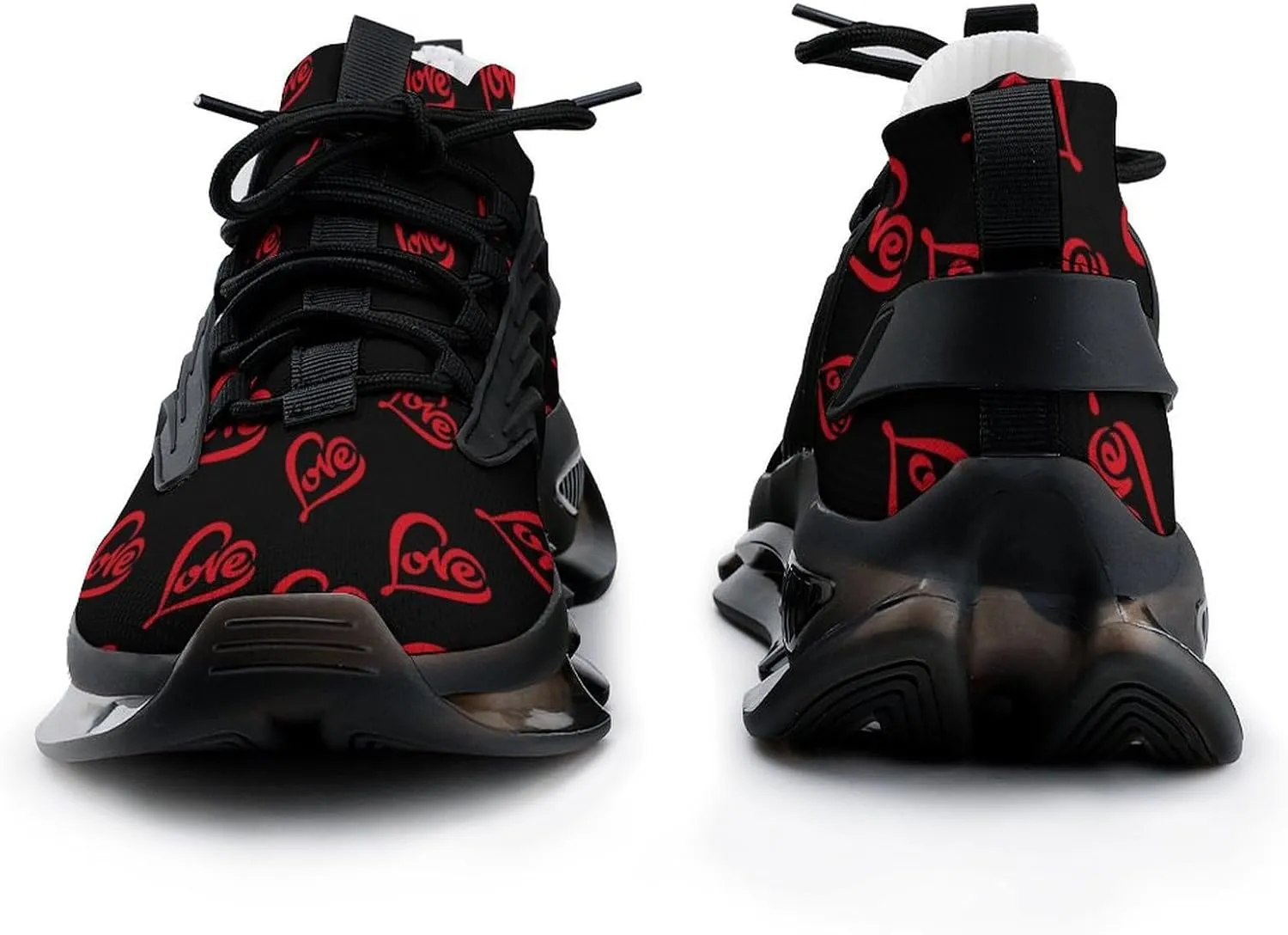 Heart Art Love Men's Running Shoes Lightweight Walking Shoe Breathable Sneaker