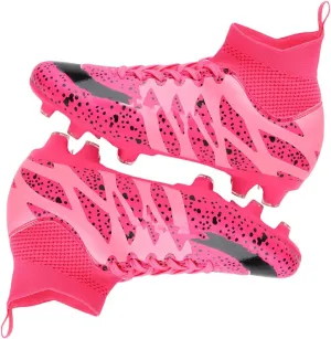 HESBITEUL Soccer Cleats for Mens Womens Youth FG Football Boots Outdoor Breathable Training Sneaker Shoes