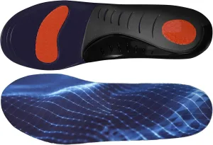 Insoles Men Work Boots for Standing All Day -Comfort Shoe Inserts Men Women -Low Arch Support -Gel Cushion Shock Absorption Shoe Inosles Relief Plantar Fasciitis L