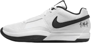 Ja 1 (Team Bank) Basketball Shoes (FV1303-100, White/White/Black) Size 11