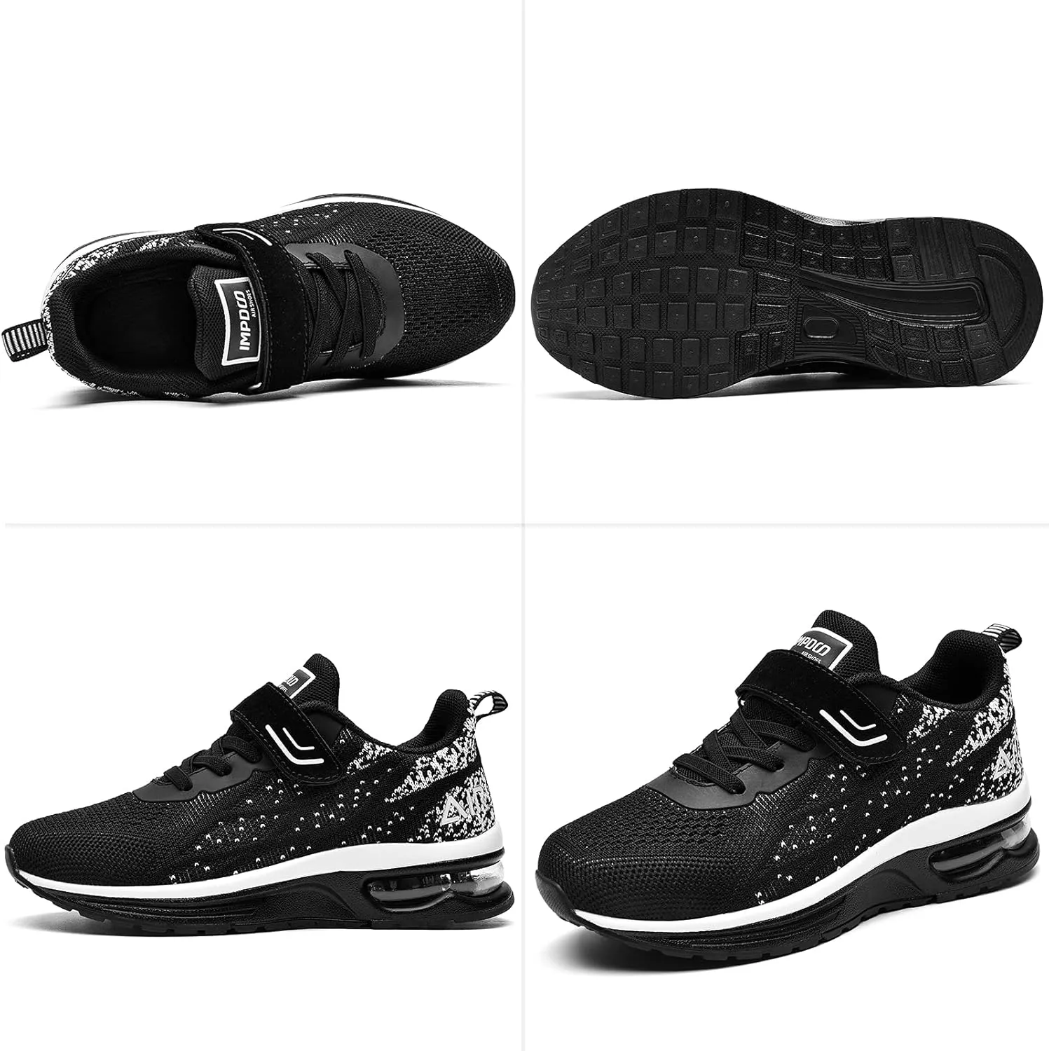JARLIF Kids Athletic Tennis Running Shoes Breathable Sport Air Gym Jogging Sneakers for Boys & Girls