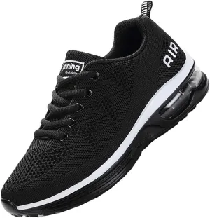 JARLIF Men's Lightweight Athletic Running Shoes Breathable Sport Air Fitness Gym Jogging Sneakers (Size 6.5-12.5)