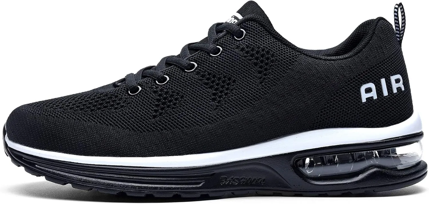 JARLIF Men's Lightweight Athletic Running Shoes Breathable Sport Air Fitness Gym Jogging Sneakers (Size 6.5-12.5)