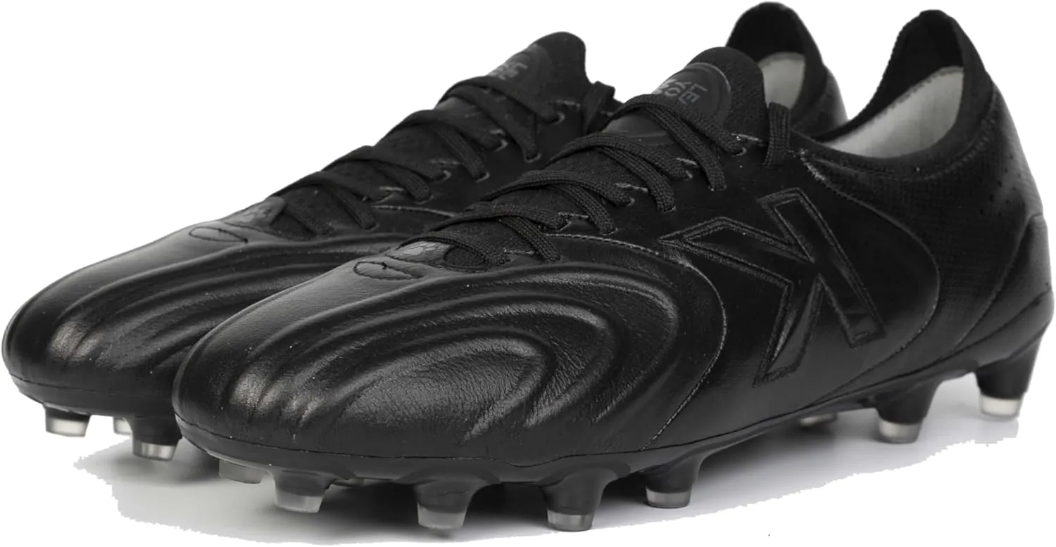 KELME Kangaroo Leather Soccer Cleats - FG Pro K-Leather Soccer Shoes - Outdoor Indoor Football Boots Mens Adult Sizes