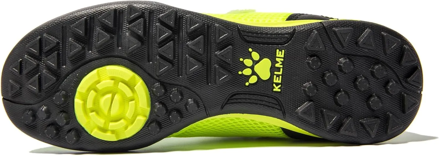KELME Soccer Shoes for Boys Cleats Kids Indoor Football Trainning Shoes Athletic Girl Wide Turf Outdoor