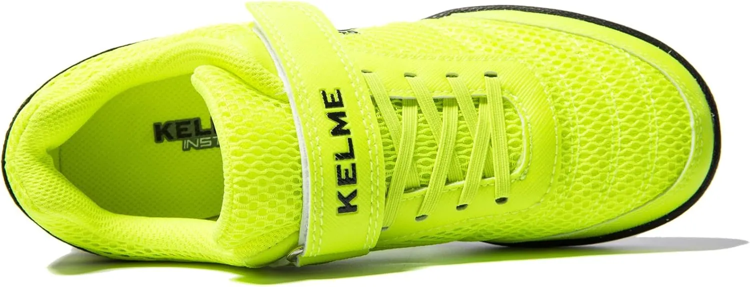 KELME Soccer Shoes for Boys Cleats Kids Indoor Football Trainning Shoes Athletic Girl Wide Turf Outdoor