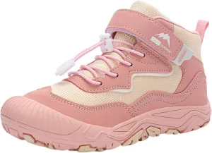 Kids Shoes Boys Girls High Top Sneaker Lace-Up Walking Causal Tennis Shoes Hiking Outdoor Ankle Booties Little/Big Kid