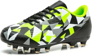 Kids Soccer Cleats Boys Girls Youth Football Cleats for Boys Girls Athletic Outdoor Soccer Shoes Lightweight Teenager Unisex Training Football Shoes for Little and Big Kid