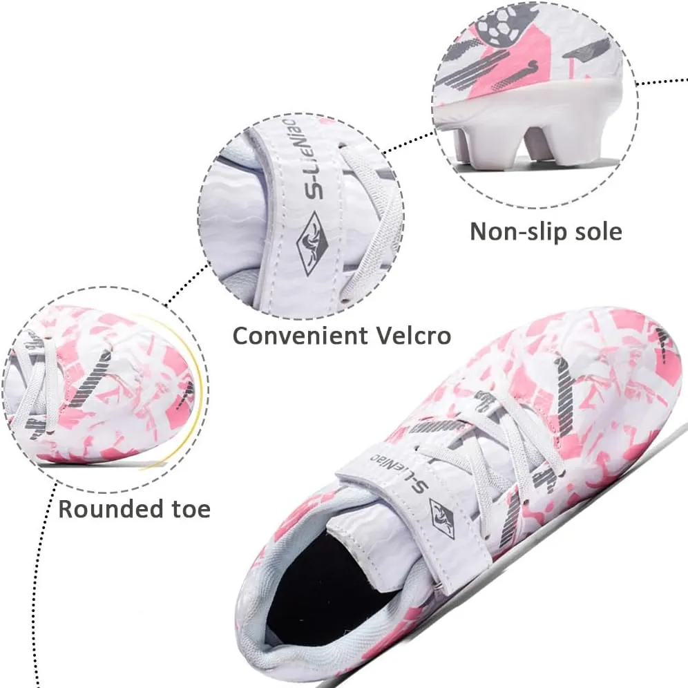 Kids Soccer Shoes Boys Football Cleats Professional Athletic Outdoor Trainning Football Shoes Youth Girl Turf Soccer Cleats