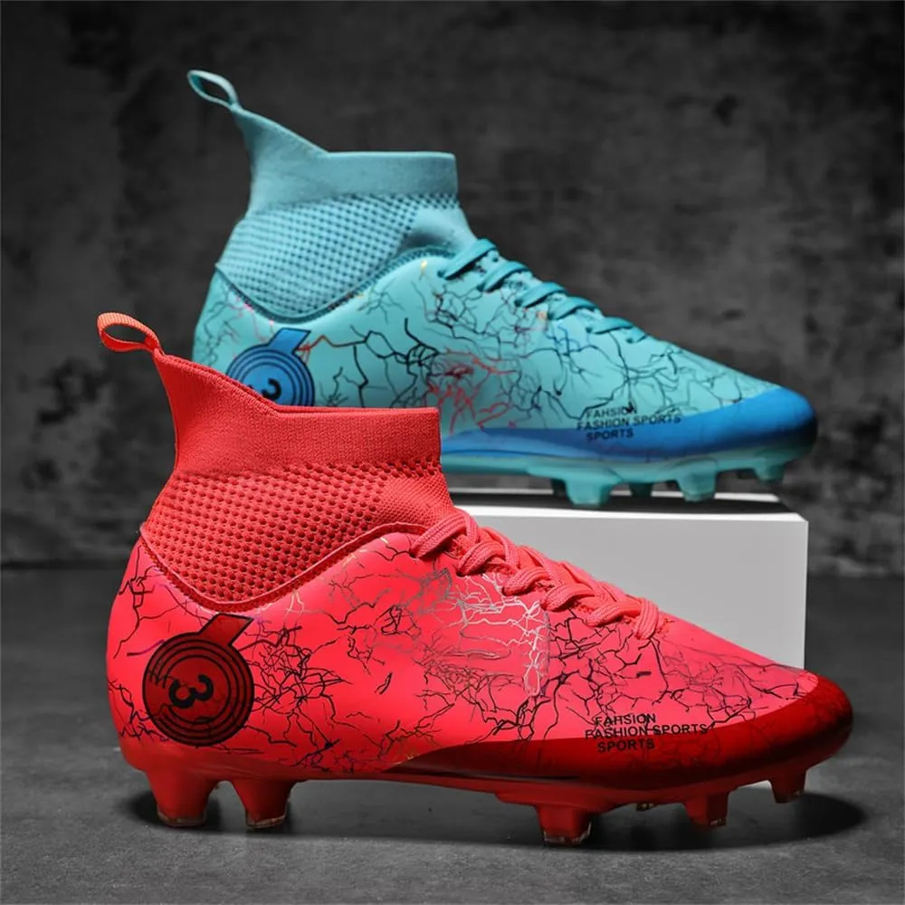 Kids Soccer Shoes Boys Football Cleats Professional Athletic Outdoor Trainning Football Shoes Youth Girl Turf Soccer Cleats