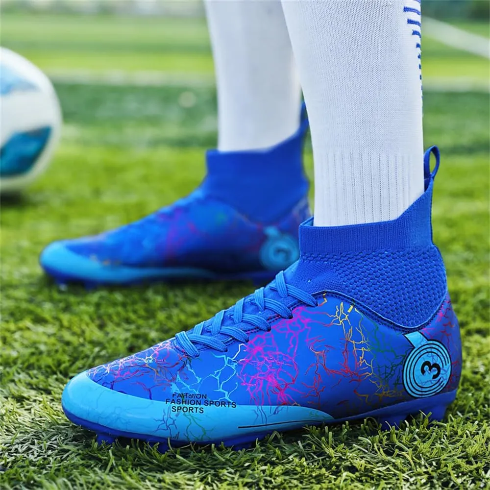 Kids Soccer Shoes Boys Football Cleats Professional Athletic Outdoor Trainning Football Shoes Youth Girl Turf Soccer Cleats