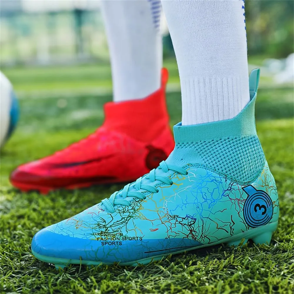 Kids Soccer Shoes Boys Football Cleats Professional Athletic Outdoor Trainning Football Shoes Youth Girl Turf Soccer Cleats