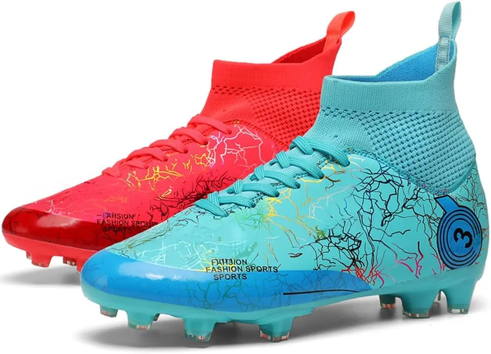 Kids Soccer Shoes Boys Football Cleats Professional Athletic Outdoor Trainning Football Shoes Youth Girl Turf Soccer Cleats