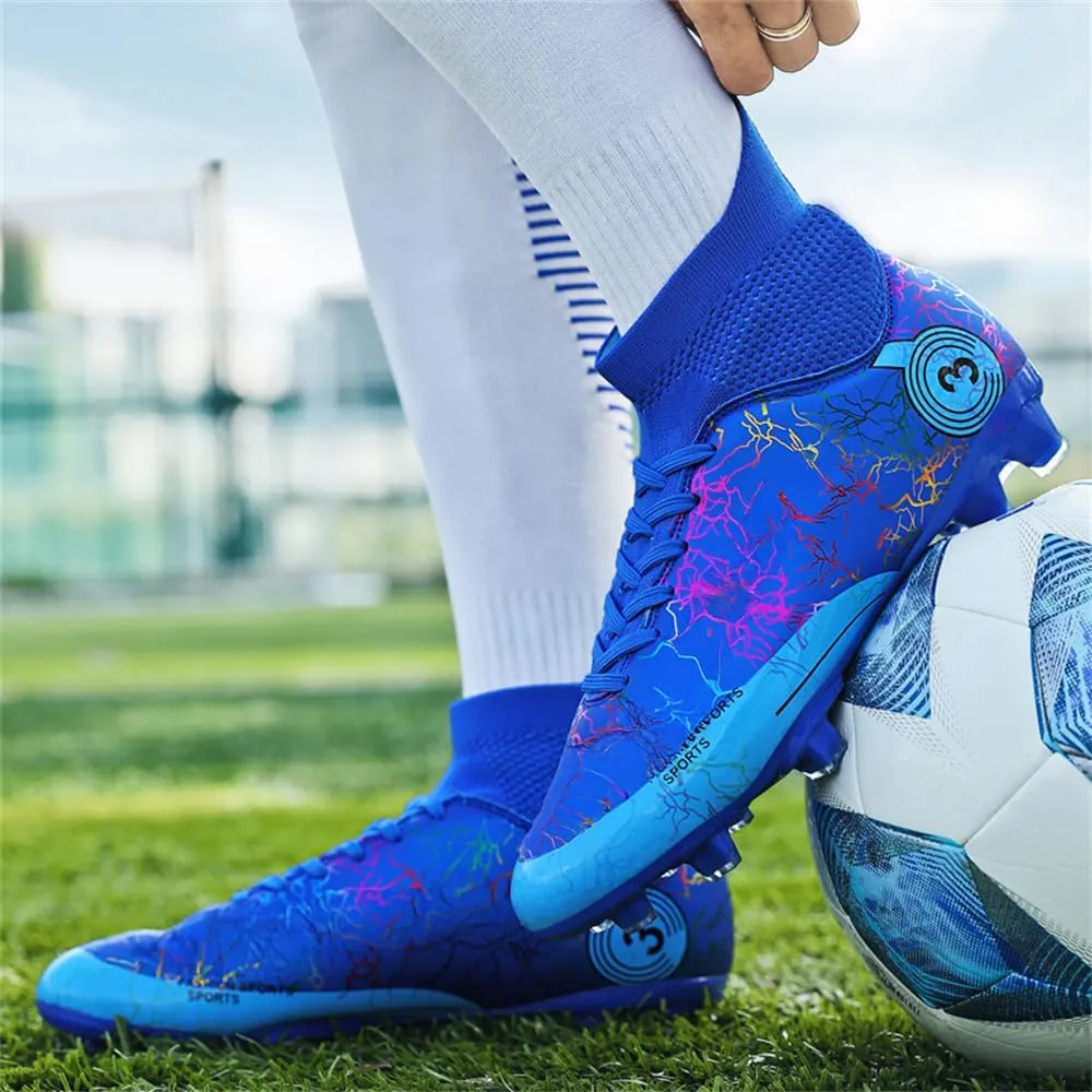 Kids Soccer Shoes Boys Football Cleats Professional Athletic Outdoor Trainning Football Shoes Youth Girl Turf Soccer Cleats