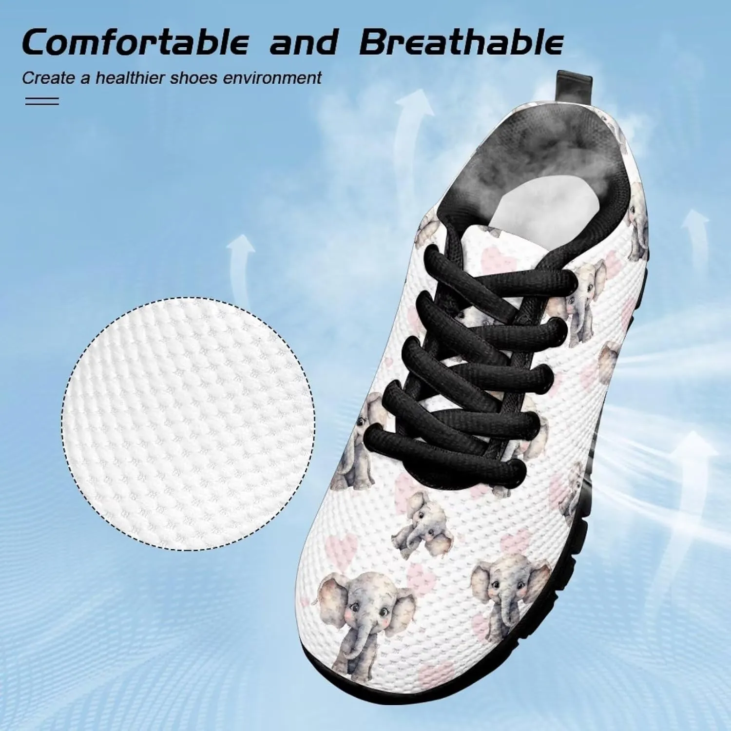 Kids Sports Tennis Shoes Breathable Athletic Running Sneakers Non Slip Lightweight Girls Casual Travel Walking Shoes