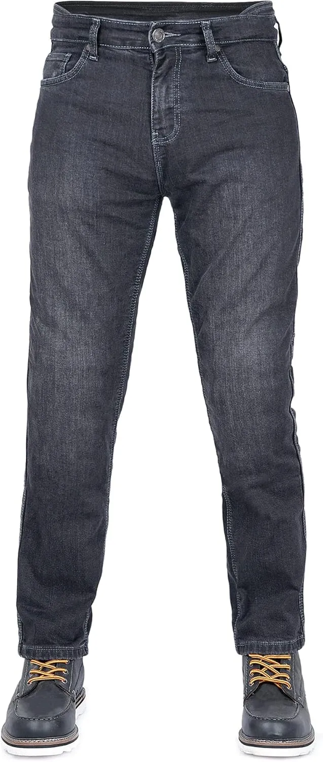 Men Motorcycle Jeans Motorbike Protective Pants Reinforced Denim Trousers Kevlar Protective CE Approved Removable Armored