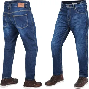 Men Motorcycle Jeans Motorbike Protective Pants Reinforced Denim Trousers Kevlar Protective CE Approved Removable Armored
