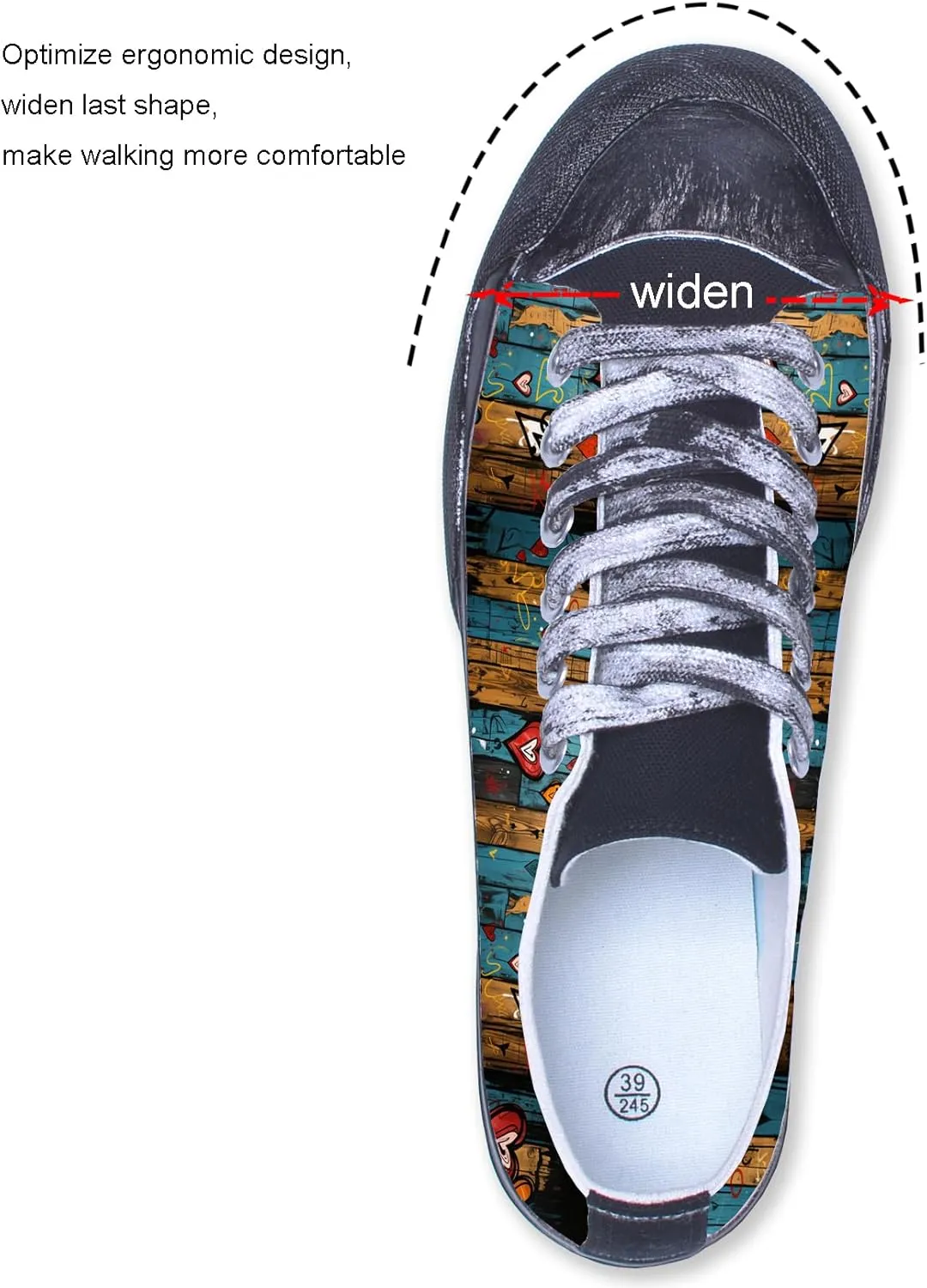 Men Skull Printed Shoes Custom Personalized Design Cool Print Low Top Fashion Sneakers for Teen Boys Girls Student Women Canvas Shoes Cosplay Classic Casual Shoes