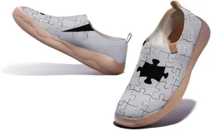 Men's All-Day Comfort Loafers Lightweight Slip-On Walking Sneaker Stylish Elastic Collar Travel Shoes