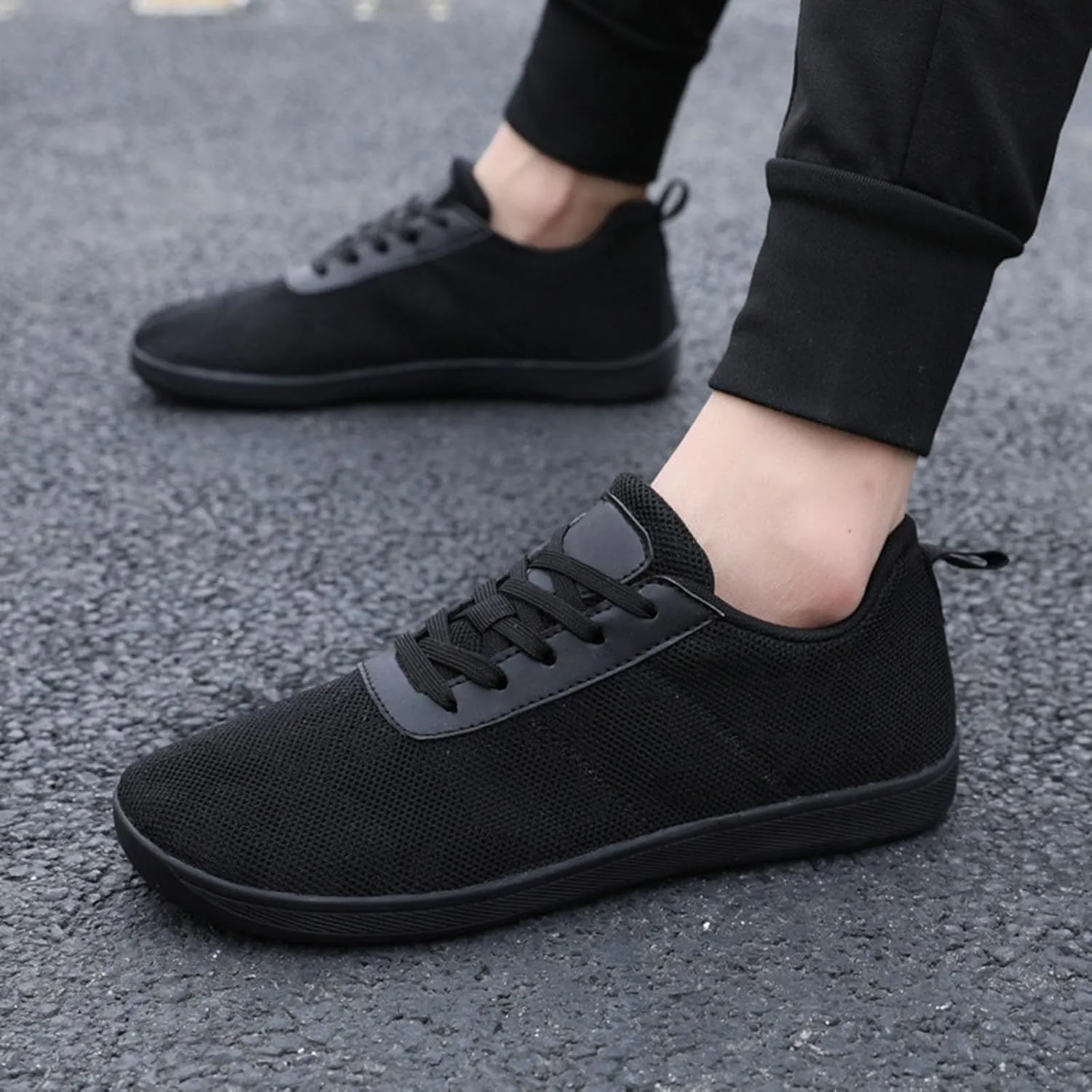 Men's Comfortable Canvas Shoes Slip On Lightweight Breathable Fashion Sneaker Hook and Loop Orthopedic Sneakers
