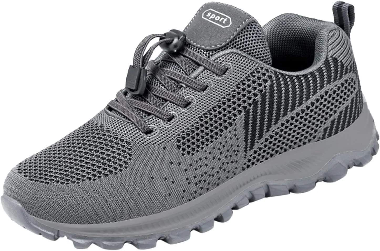 Men's Lace Up Memory Foam Sneakers Comfortable Breathable Lightweight Tennis Shoe Athletic Gym Tennis Sneakers