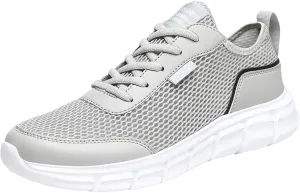 Men's Orthopedic Comfortable Lace Up Shoes Breathable Comfort Walking Shoe Memory Foam Versatile Shoes for Men