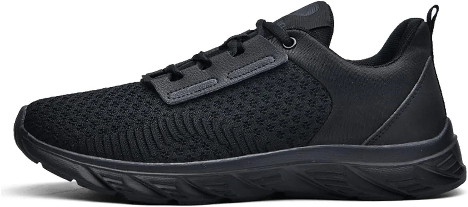 Men's Stretch Memory Foam Shoes Breathable Casual Comfortable Walking Sneaker Men's Comfortable Diabetic Shoes