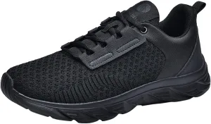 Men's Stretch Memory Foam Shoes Breathable Casual Comfortable Walking Sneaker Men's Comfortable Diabetic Shoes