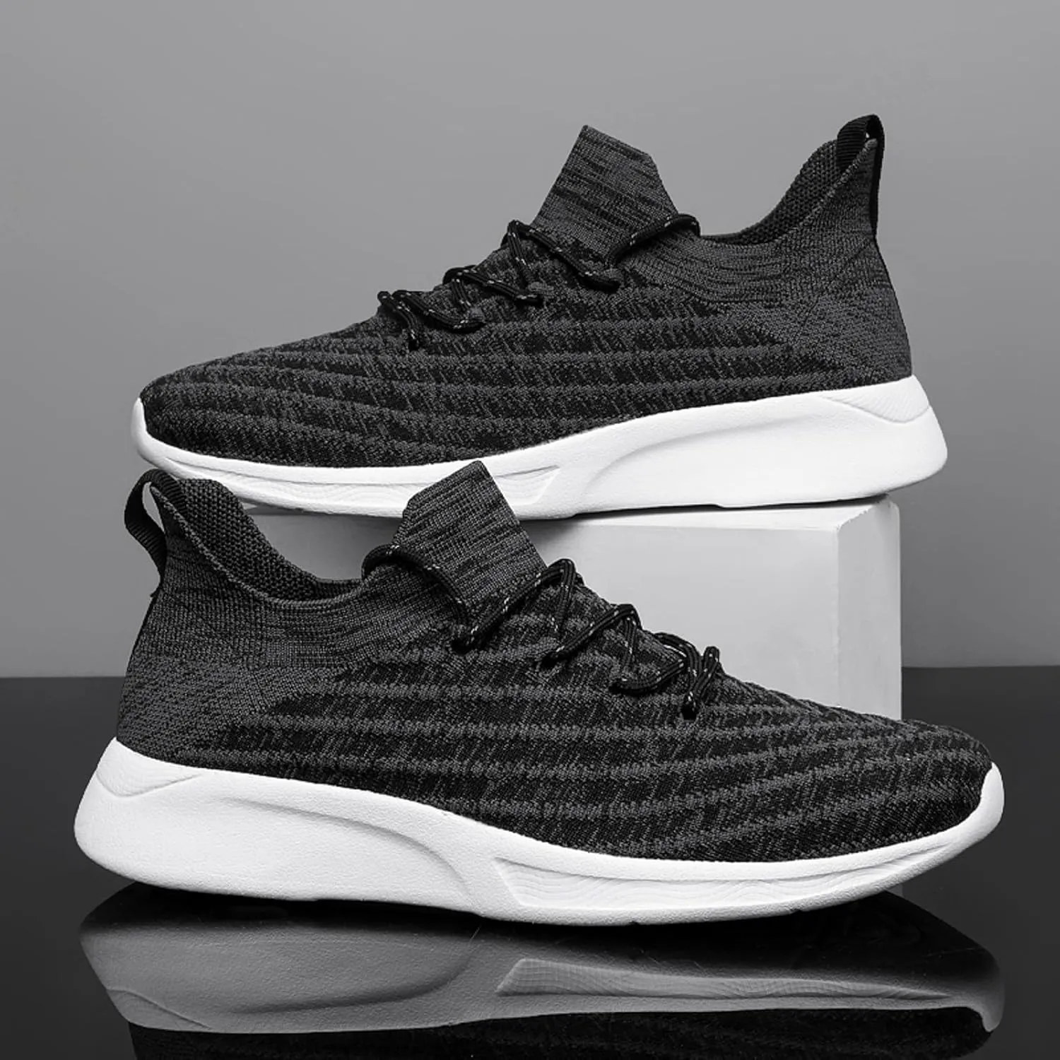 Men's Stylish Orthopedic Sneakers Lightweight Breathable Walking Shoe Gym Tennis Men's Comfortable Canvas Shoes