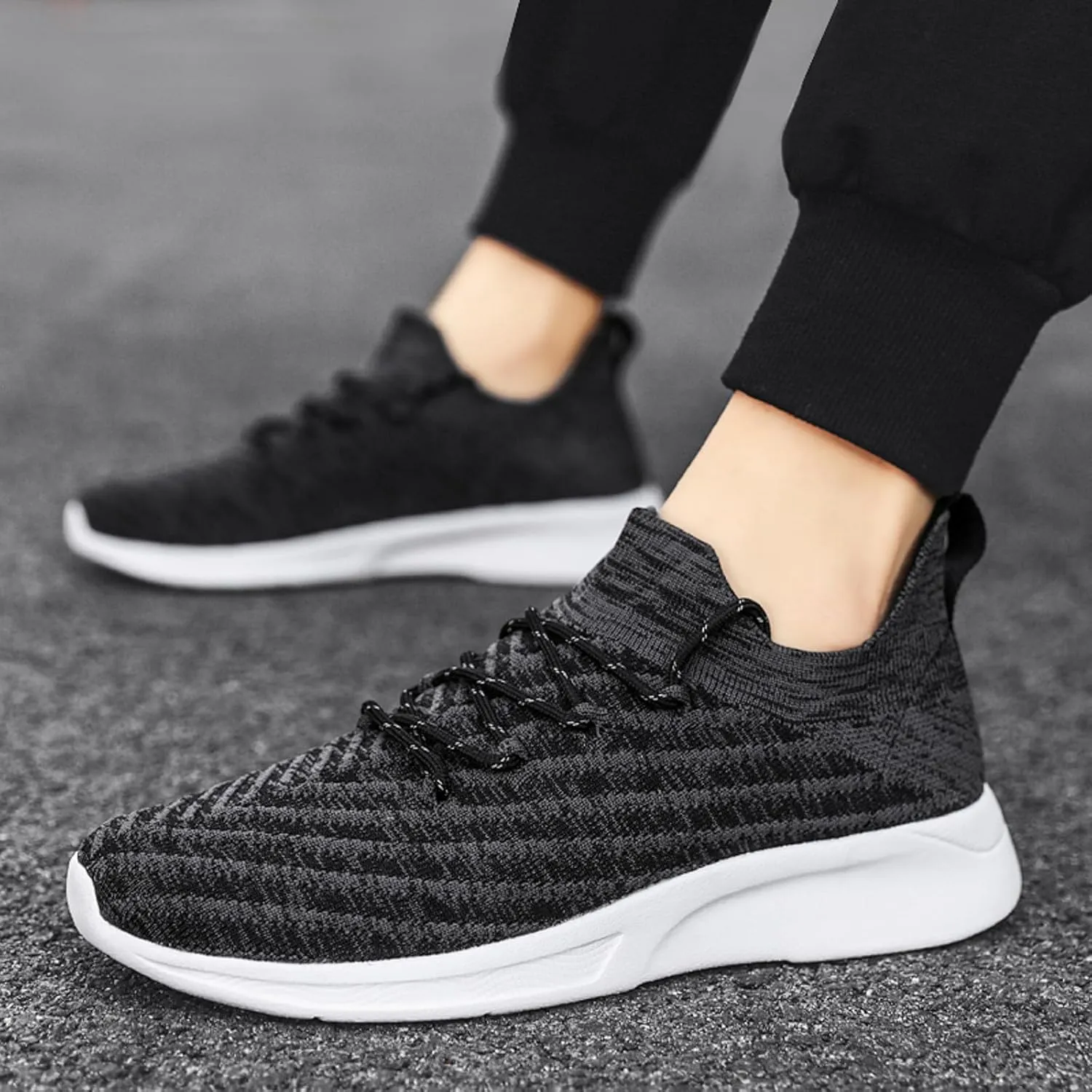 Men's Stylish Orthopedic Sneakers Lightweight Breathable Walking Shoe Gym Tennis Men's Comfortable Canvas Shoes